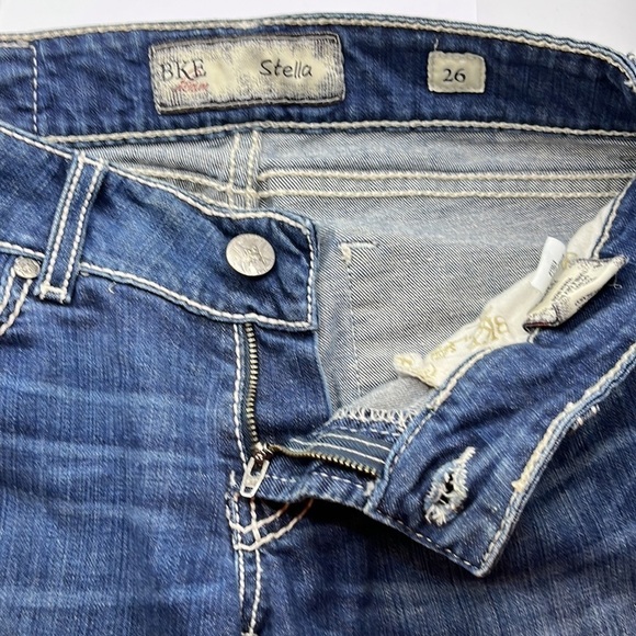 BKE Denim Stella Low Rise Ankle Size 26 - Picture 16 of 16
